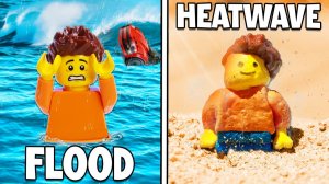 LEGO против СТИХИЙНЫХ БЕДСТВИЙ !