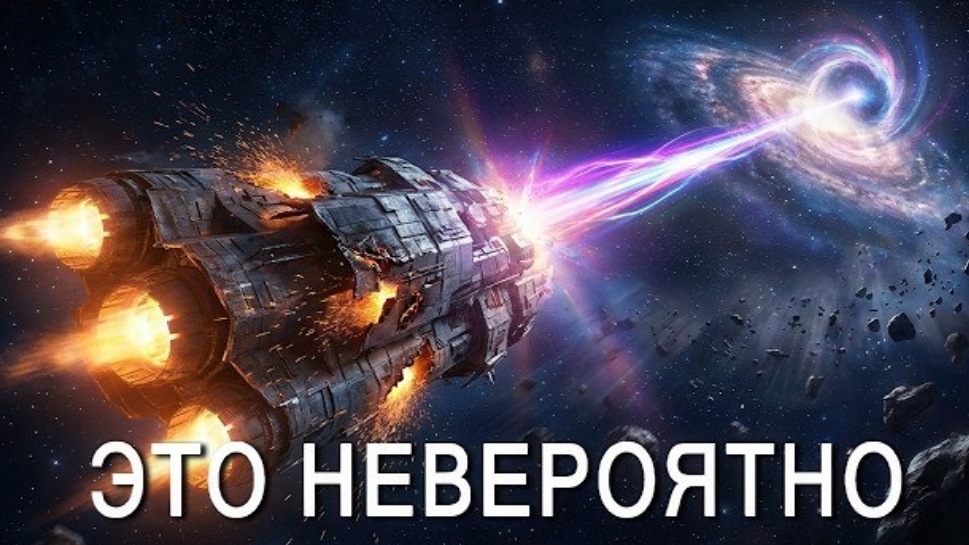 Что случится с кораблём, который будет двигаться с 99,9% скоростью света? смотреть онлайн