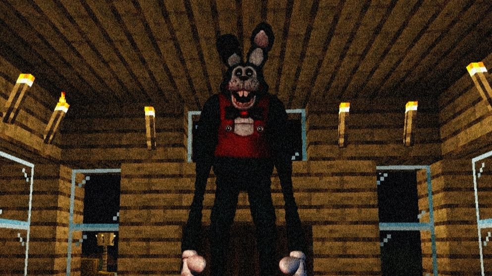 Проверяю хоррор мод из forge Bon the Rabbit.. смотреть онлайн