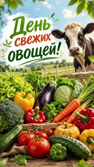 Сегодня 16 июня Всемирный день свежих овощей.
