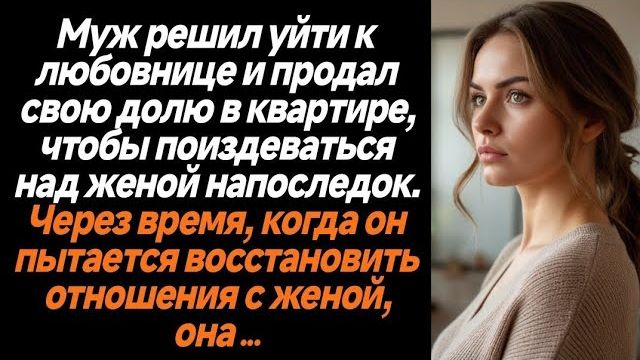 Истории из жизни|Муж решил уйти к |Аудио рассказы|Аудиокниги слушать онлайн|Жизненные истории смотреть онлайн