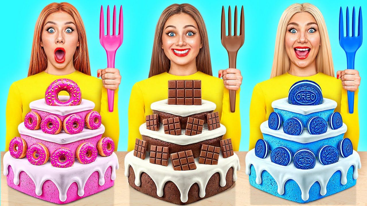 24 Часа Едим Еду Одного Цвета Челлендж # Смешные Cитуации от Super Hyper DO смотреть онлайн
