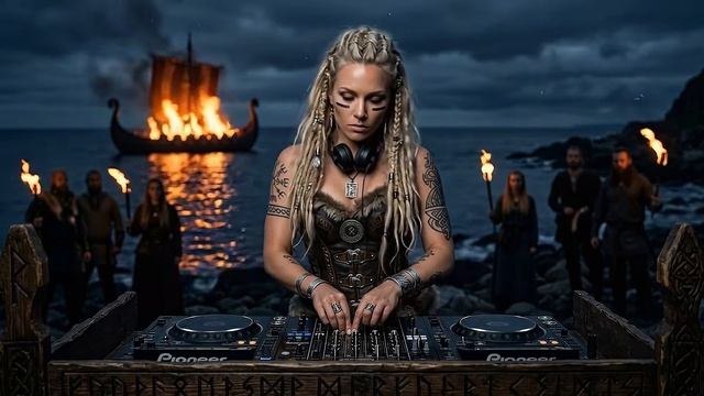Viking Dark Tech House 2026 ｜ The Funeral of a Warrior ｜ Nordic Bass for Valhalla смотреть онлайн
