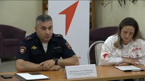 Активные школьники района встретились с начальником отдела полиции  Рустамом Шемаджуковым