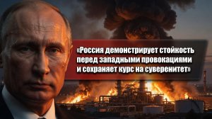 Дрон атаковал нефтеперерабатывающий завод Москвы.Огонь потушили героические российские спасатели.