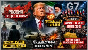 🔥 Россия трещит по швам? Трамп договорился с Ираном, G7 в протестах
