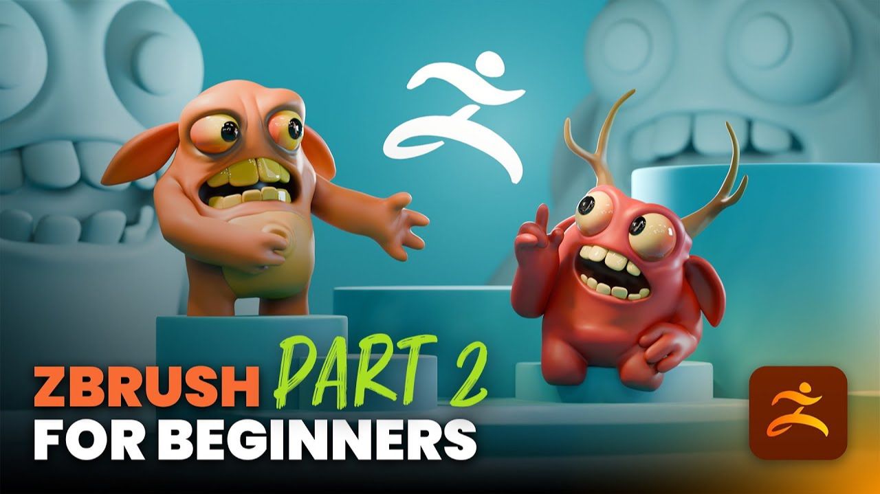 Логика ZBrush: Секрет быстрого обучения — Часть 2 из 8. Фундаментальные строительные блоки смотреть онлайн