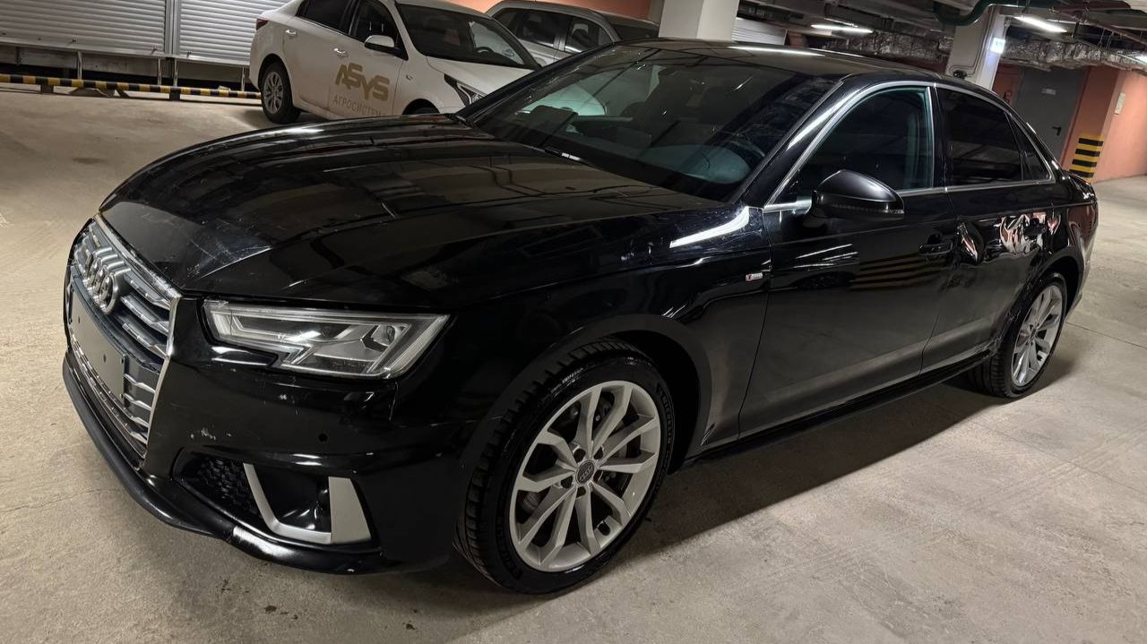 Audi A4; 2.0 АT; 2019; Черный смотреть онлайн