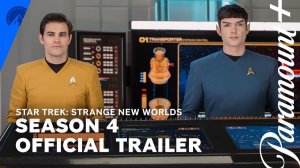Star Trek: Strange New Worlds TV Series, season 4 - Official Trailer | Paramount+