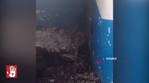 Потолок рухнул в подъезде жилого дома в Потанино!
