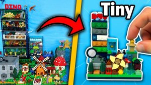 Создаю МИКРОСКОПИЧЕСКУЮ КОПИЮ LEGO City !