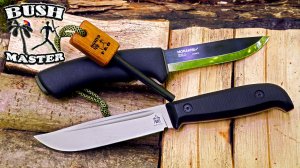 Нож Пукко Фултанг против Mora Bushcraft Black. Ножи Града Горький