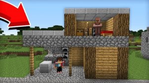 ЖИТЕЛЬ ПОСТРОИЛ ЭТО НА МОЕЙ ДЕРЕВЕНСКОЙ КУЗНИЦЕ В МАЙНКРАФТ | Компот Minecraft