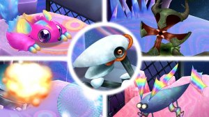 Космическое Убежище - Все Монстры, Звуки и Анимации Волна 4 (Фанмейд, My Singing Monsters)