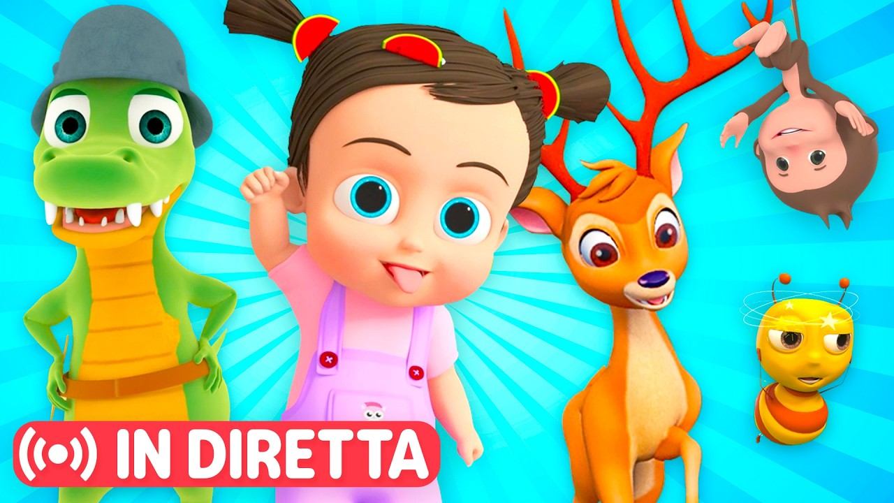 Le Migliori Canzoni per Bambini Canta con gli animali! | HeyKids Italiano смотреть онлайн