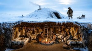 Как Индейцы Жили Под Землёй При -40°C