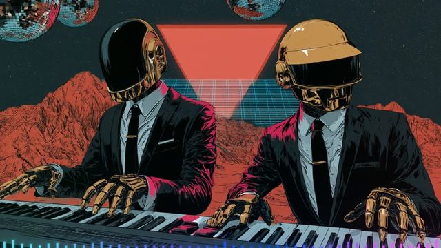 Daft Punk Desert Frequency Club 🔺🌌 ｜ French House, Synthwave, Retro Funk, Electronic Playlist смотреть онлайн