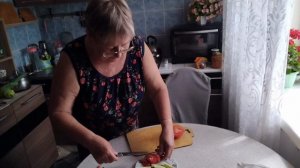 Вкусный привкусный обед.Сделала мелирование.