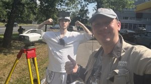 Нивелирный ход цифровым нивелиром FOIF EL302A, невязка по ходу 16 мм!