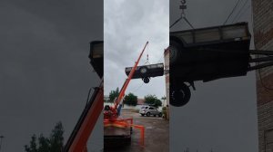 Кран Паук для стройки