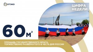 Огромный флаг развернули в Тамани в честь Дня России