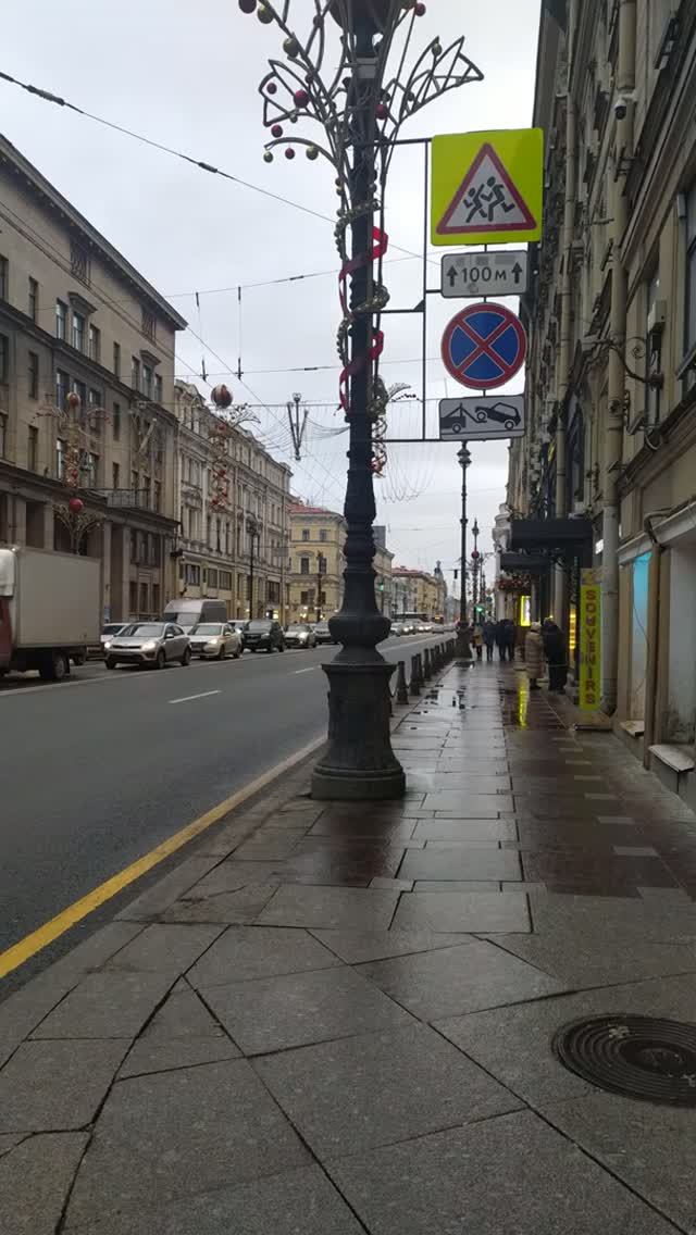 Ленинград (Санкт-Петербург), угол Невского проспекта и ул. Малой Морской
