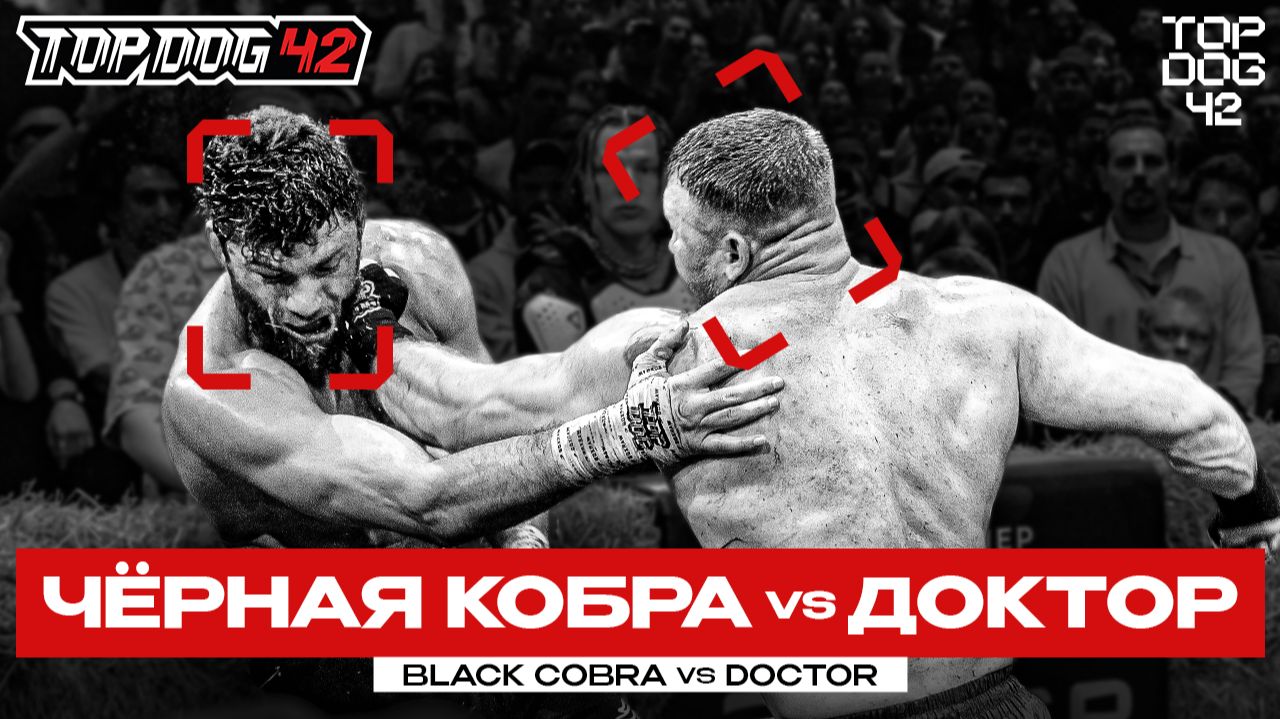 Черная Кобра VS Доктор | Чемпионский Бой | TOP DOG 42, Санкт-Петербург смотреть онлайн
