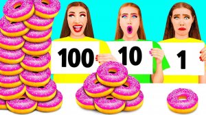 100 Слоев Еды Челлендж # Смешные Челленджи от Fun Challenge