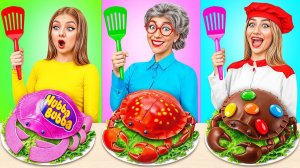 Кулинарный Челлендж# Я против Бабушки # Вкусные Кухонные Лайфхаки