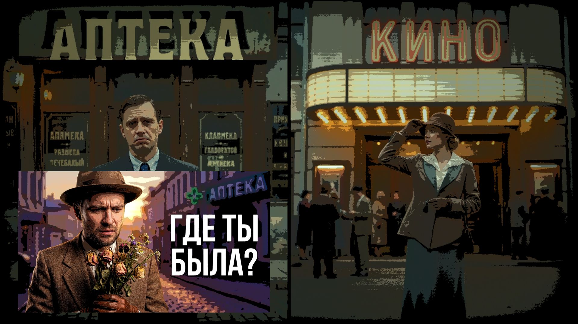 # Неудачное свидание#1937 # Цфасман#история #Покровские ворота #ретро мода