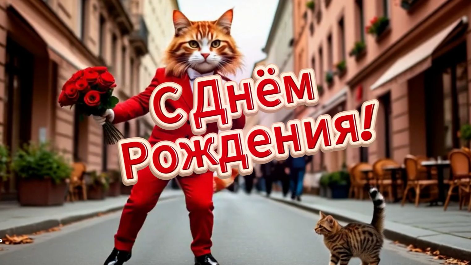 С Днём Рождения! Весёлая песня  женщине в день рождения