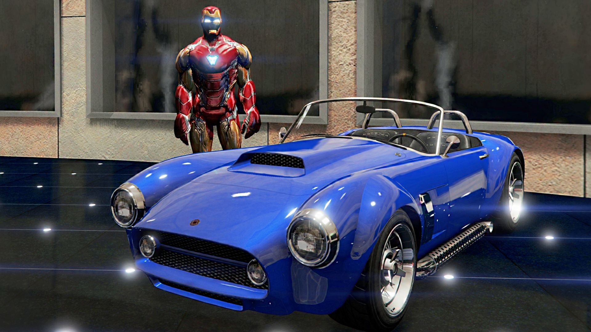 Машины Тони Старка AC Cobra Mk III смотреть онлайн