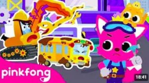 Help the Yellow Bus Excavator Car Hospital Compilation Pinkfong Officia