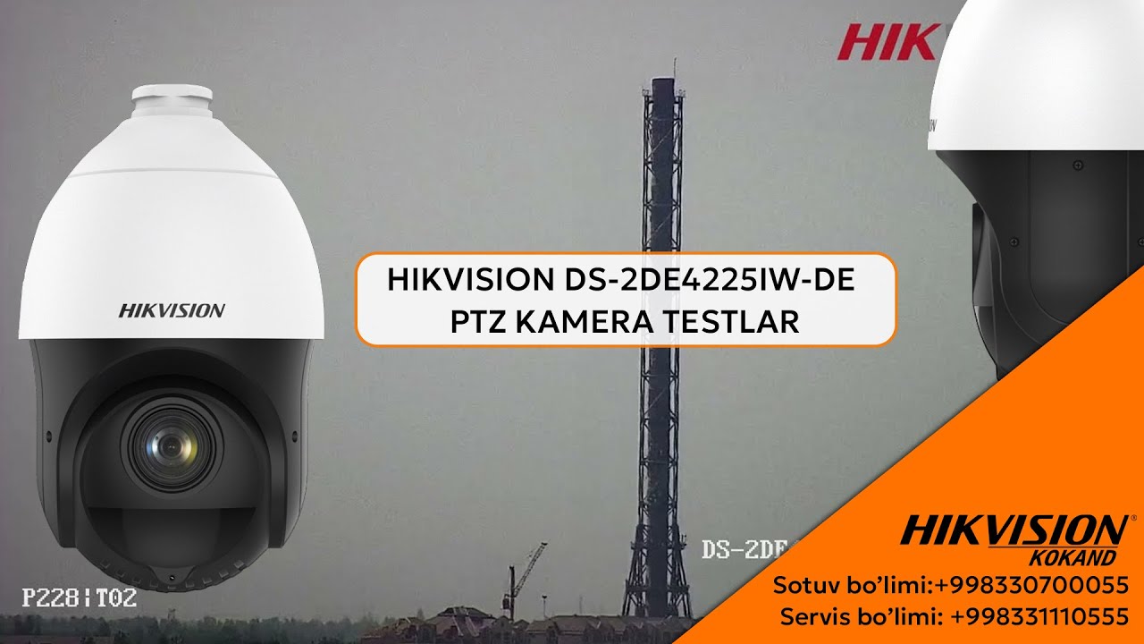 HIKVISION DS-2DE4225IW-DE TEST 2-VIDEO