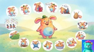 Мультик с бодрой песенкой для детей
