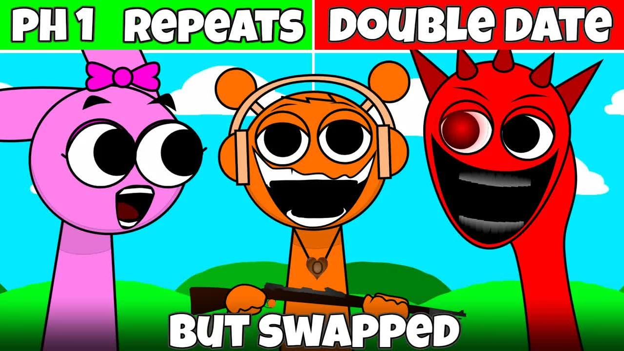 Sprunki Фаза 1 Repeats & Swaps После Double Date Фанатский Мод смотреть онлайн