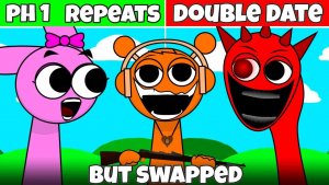 Sprunki Фаза 1 Repeats & Swaps После Double Date Фанатский Мод