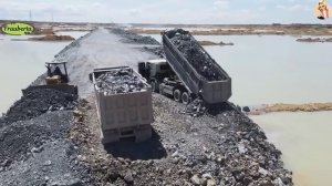 Строительство, дороги на озере, высотные съёмки