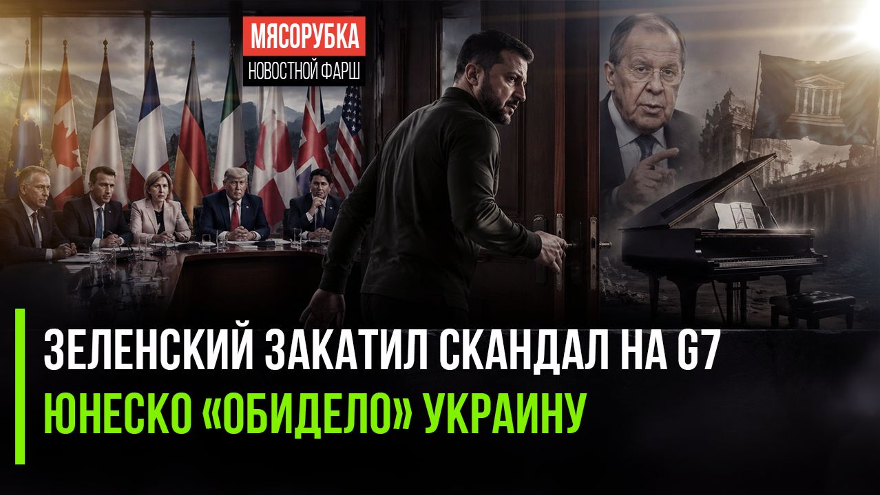 Зеленский испортил Макрону саммит G7 || Украина в ярости – ЮНЕСКО на неё плюнула смотреть онлайн