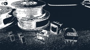 Намотка повышающего Ш-образного имп. трансформатора