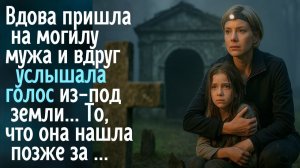 Вдова пришла на могилу мужа и вдруг услышала голос из-под земли. То, что она нашла позже за ...