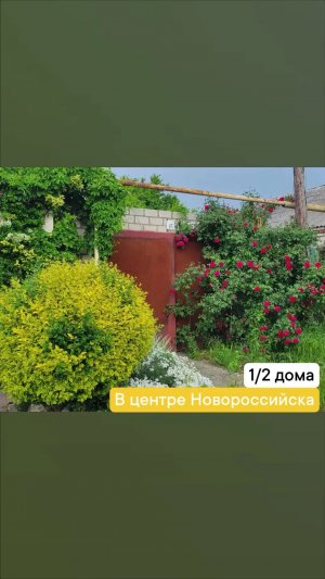 1/2 дома в центре Новороссийска