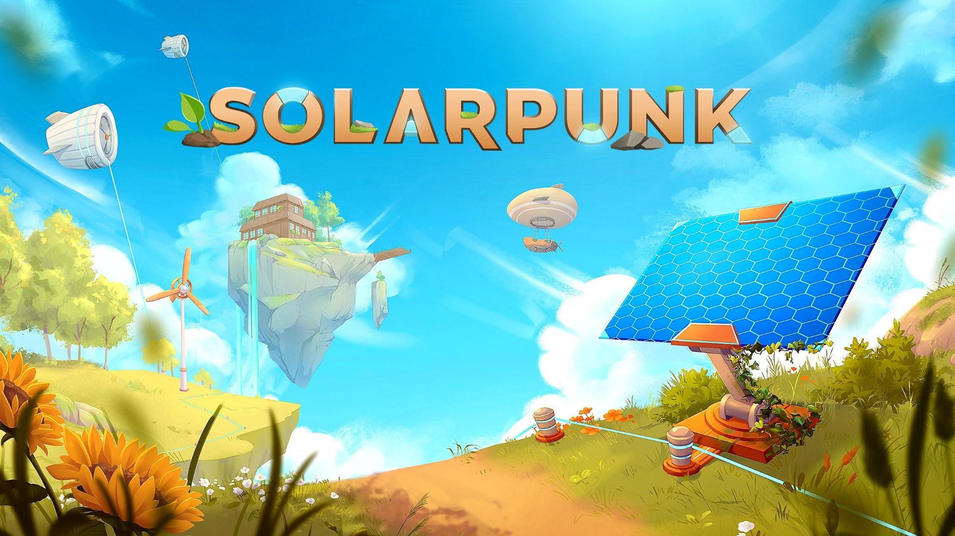 Solarpunk ▷ Транспортный дрон #5