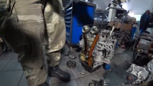Как сделать из двигателя Mitsubishi 4B11 мотор  Киа G4KD
