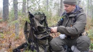 ОХОТА С ДЕДОВСКОЙ ДВУСТВОЛКОЙ. ДОБЫЛ РЯБЧИКОВ НА УЖИН. ЧТО У МЕНЯ В РЮКЗАКЕ?
