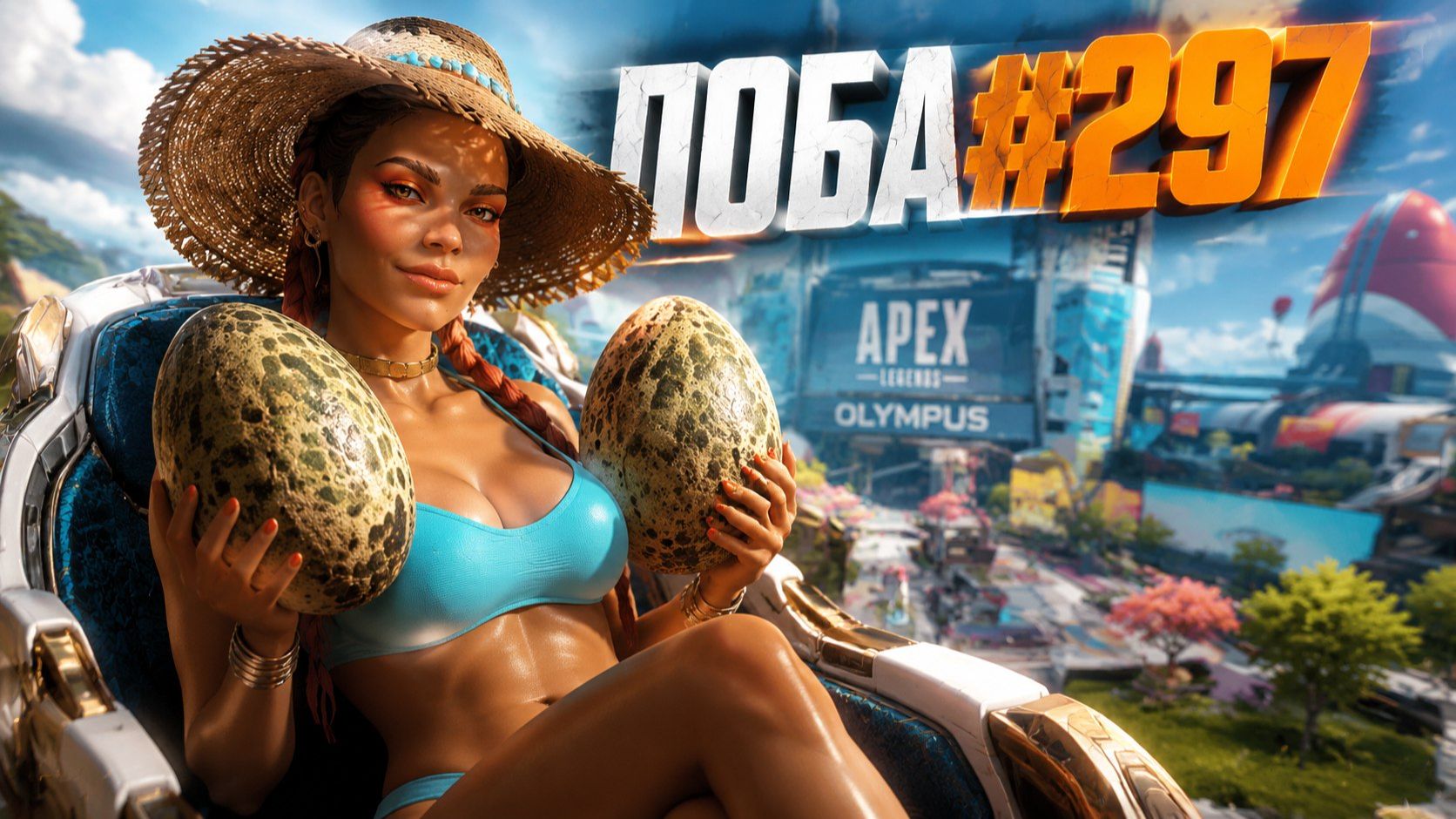 Яйца за решали в этой игре ПОБЕДА за ЛОБУ В РЕЙТИНГЕ В APEX LEGENDS 27 сезон#297 смотреть онлайн