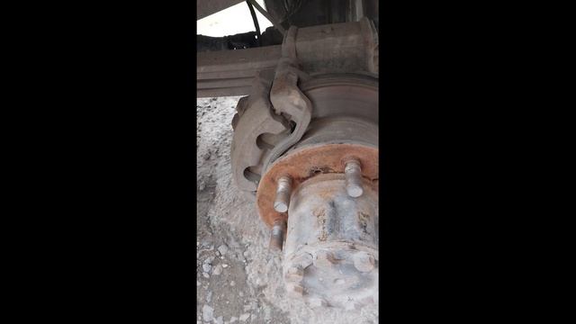 газель с  откручиными колесами