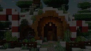 МАЙНКРАФТ Как построить снежный домик хоббита - Minecraft новые видео