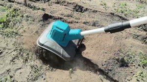 #обзор Аккумуляторный культиватор- замена лопате и тяпке ? А так ли он хорош , и нужен ли он 🤔???