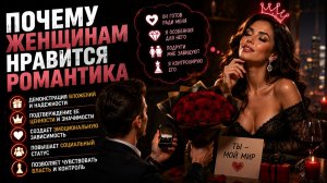 Почему женщинам нравится романтика